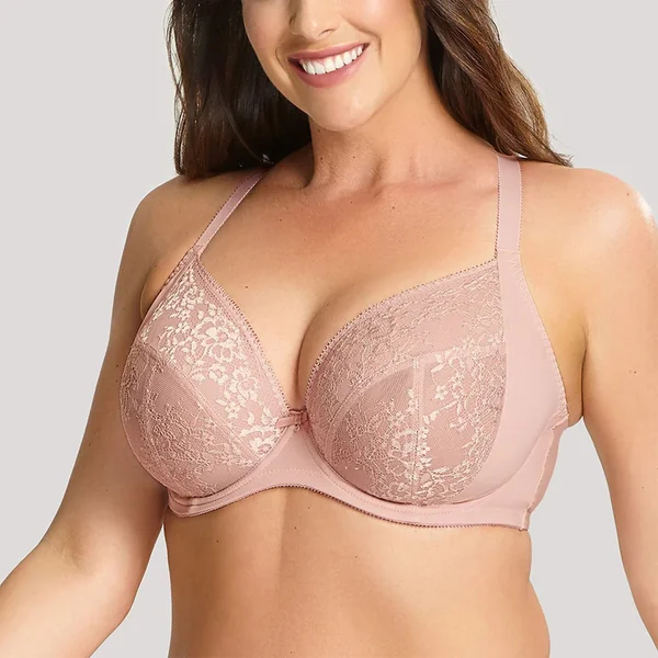 Sculptresse Hange - Soutien-gorge plongeant 36 (80) E Misty Rose Roxie