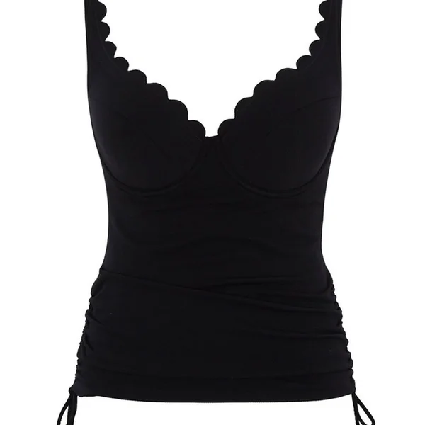 Selena Tankini noir Panache Maillot Spirit