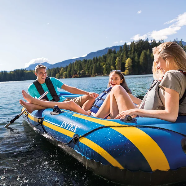 Set Bateau Challenger 3 bleu