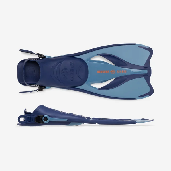 Set de snorkeling palmes masque tuba PMT - Atoll Bleu