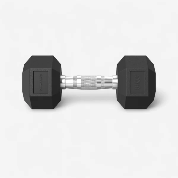 Set haltères musculation caoutchouc 1-10 kg Tunturi