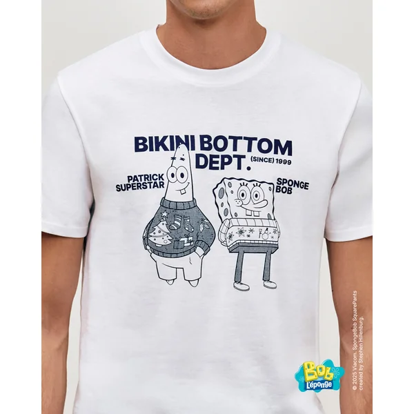 Set t-shirt et caleçon Bob et Patrick