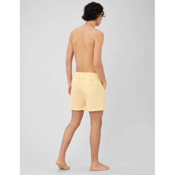Short de bain seersucker Jaune foncé