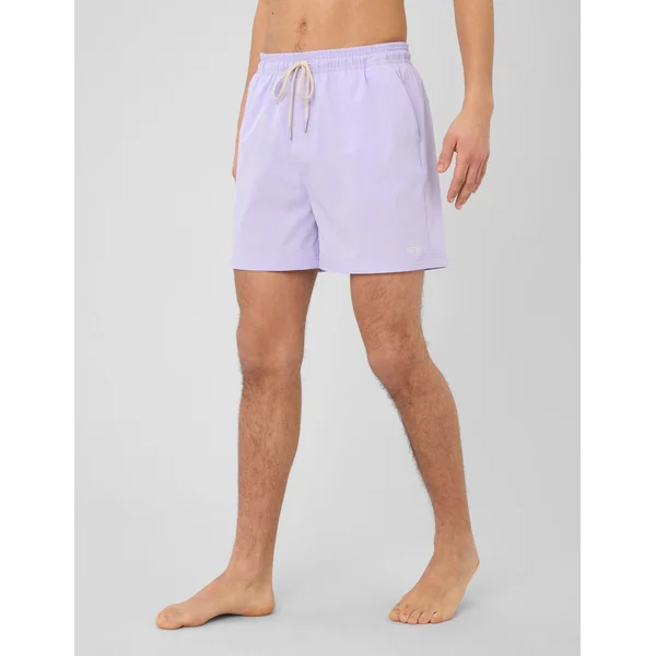 Short de bain uni Lila