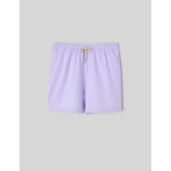 Short de bain uni Lila