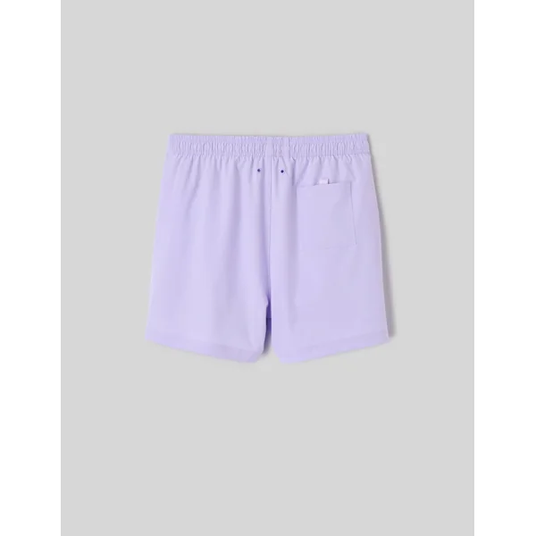Short de bain uni Lila