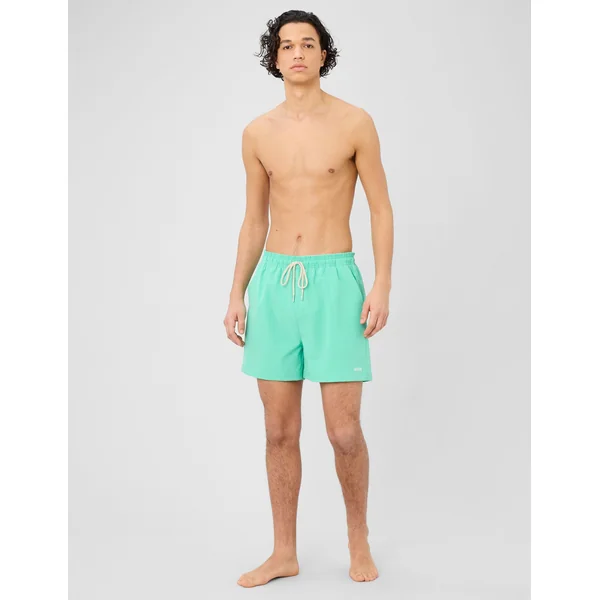 Short de bain uni Vert d'eau