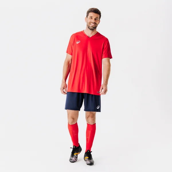 Short de football adulte ESSENTIEL Bleu Marine