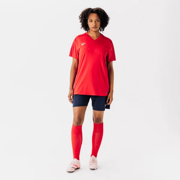 Short de football adulte ESSENTIEL Bleu Marine