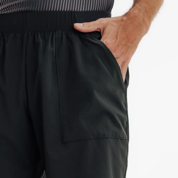 Short de padel respirant Homme - Dry Noir