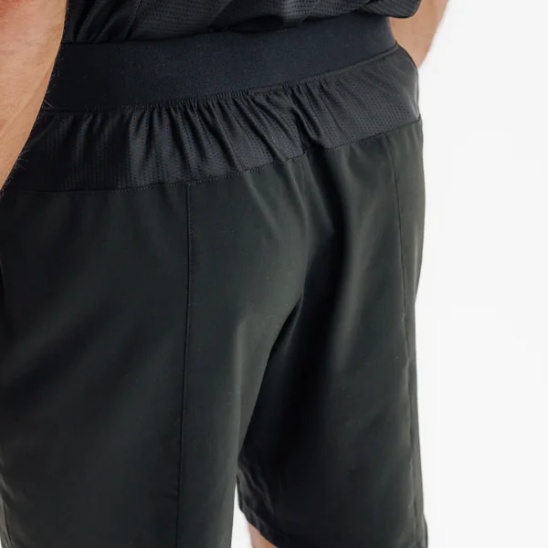 Short de padel respirant Homme - Dry Noir