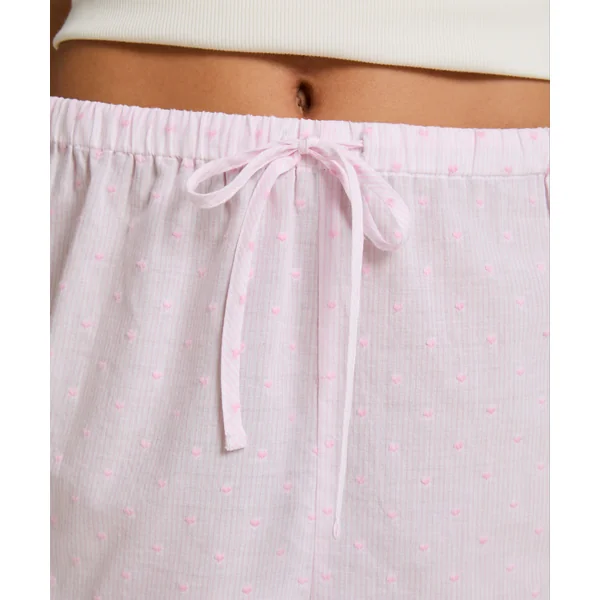 Short de Pyjama Heart - Rose