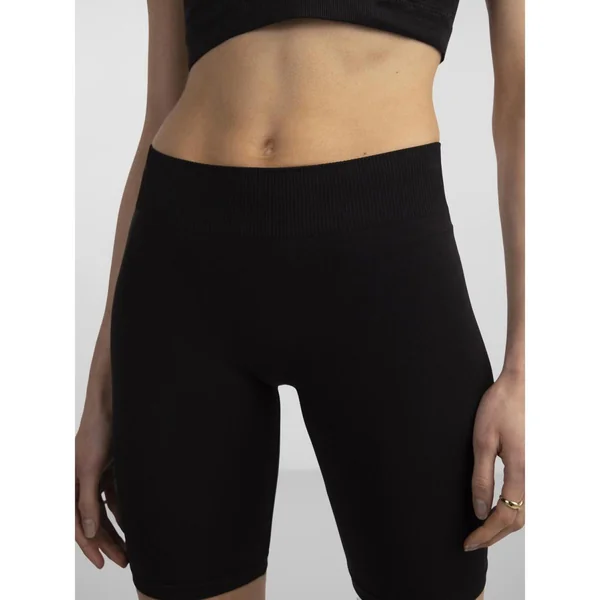 Short de pyjama noir Fleur Pieces