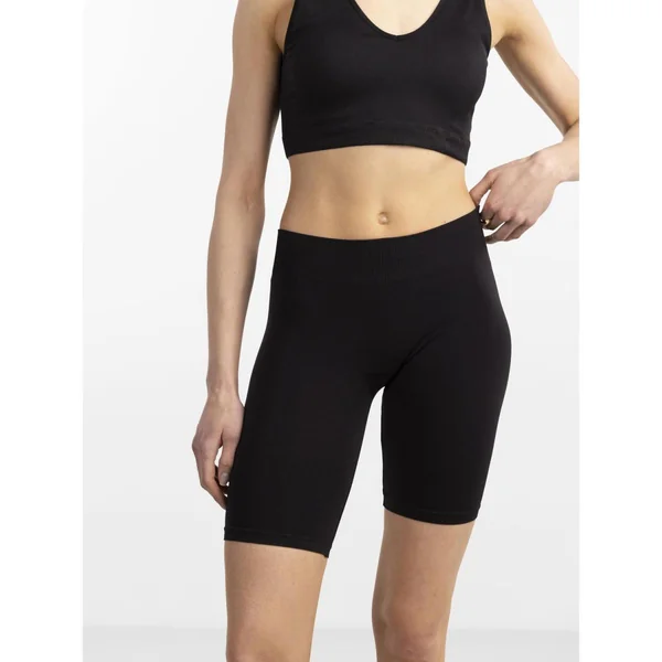 Short de pyjama noir Fleur Pieces