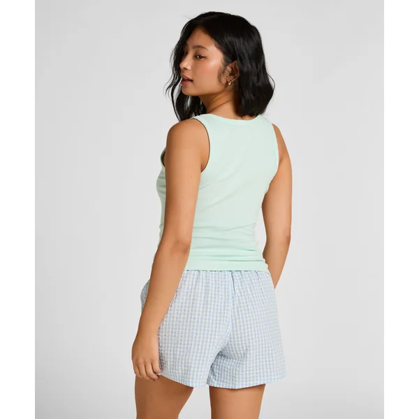 Short de Pyjama Seersucker - Bleu