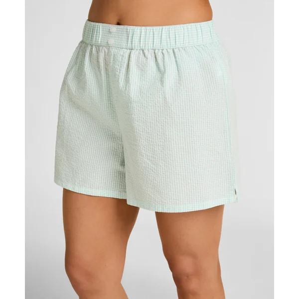 Short de Pyjama Seersucker - Vert