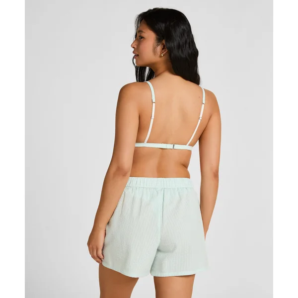 Short de Pyjama Seersucker - Vert
