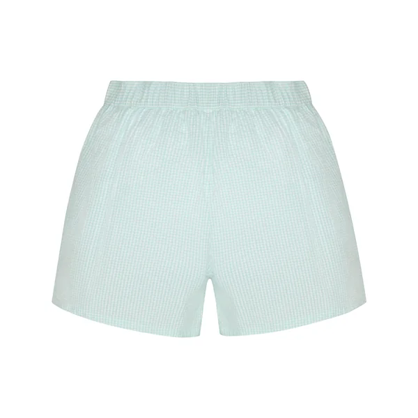 Short de Pyjama Seersucker - Vert