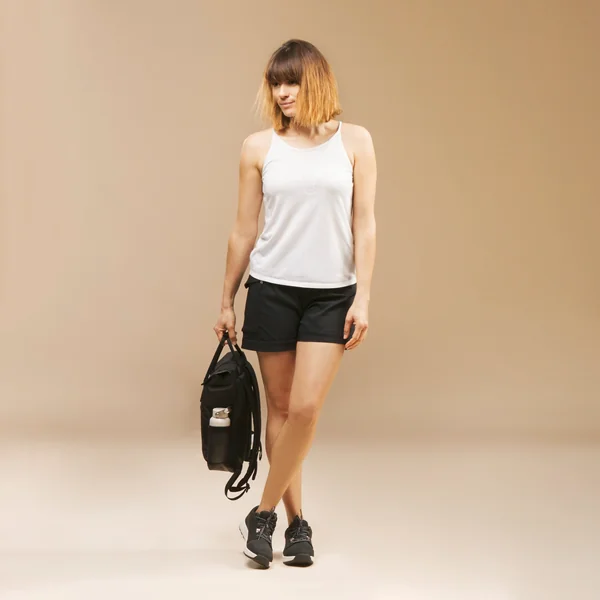 Short de randonnée - NH500 Regular - Femme - Noir