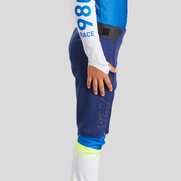 SHORT DE SKI CLUB COMPETITION ENFANT 980 - BLEU
