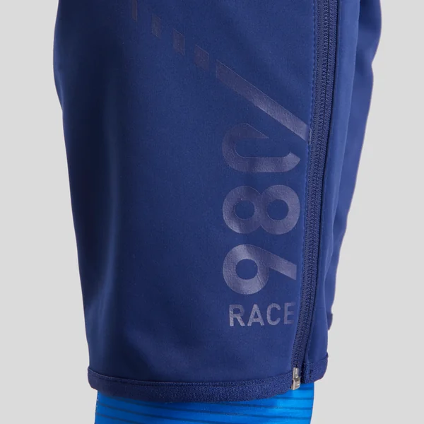SHORT DE SKI CLUB COMPETITION ENFANT 980 - BLEU