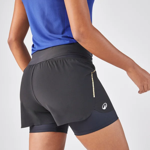 Short de tennis HIP BALL Femme - TSH Light Hip Ball noir