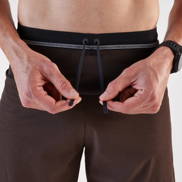 Short de trail running homme - kiprun run 900 ultra marron