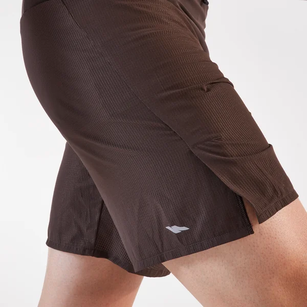 Short de trail running homme - kiprun run 900 ultra marron
