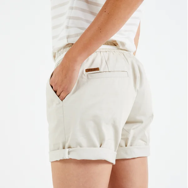 Short de voile femme sailing 100 beige