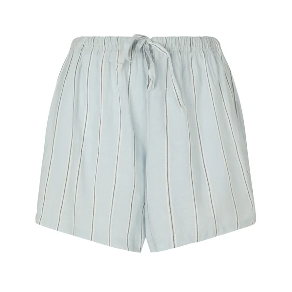 Short en Lin - Bleu