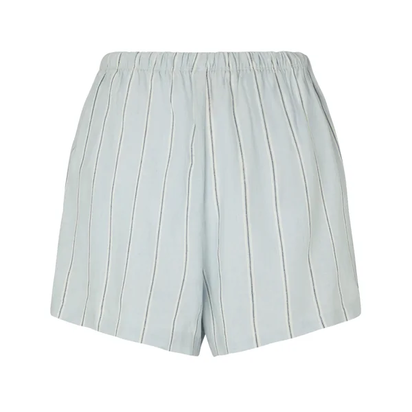 Short en Lin - Bleu