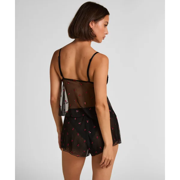 Short en maille Chelsey - Noir