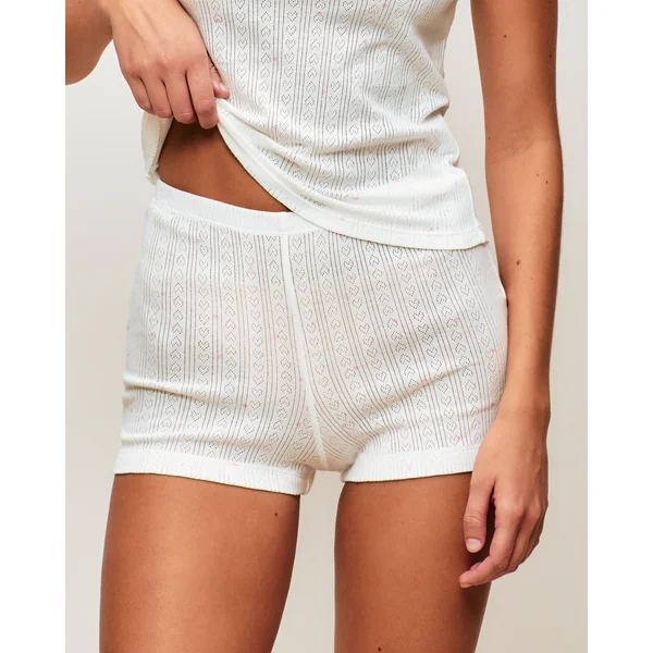 Short en pointelle