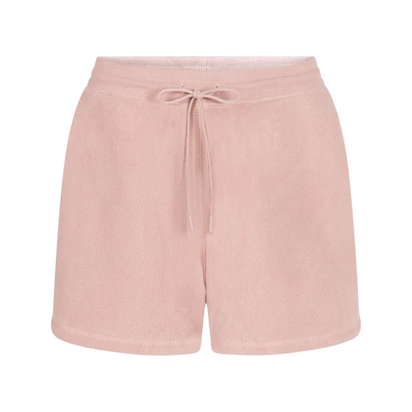 Short en polaire sportive - Rose