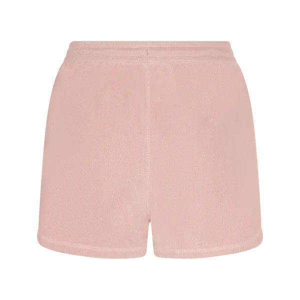 Short en polaire sportive - Rose