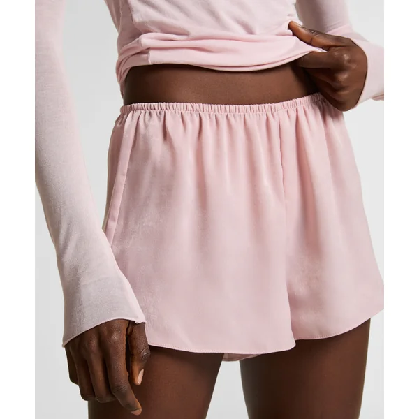 Short en satin Minimal - Rose