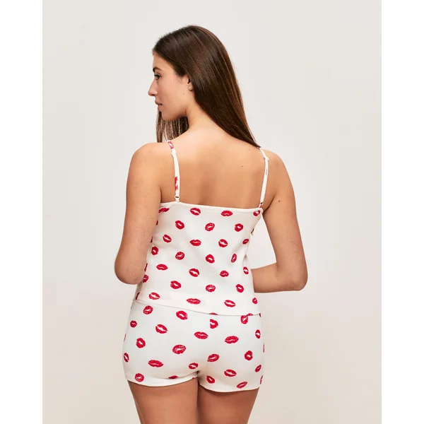 Short jersey motifs bouches