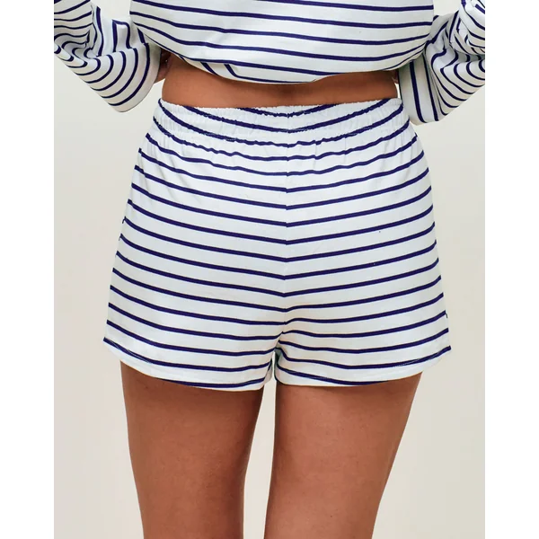 Short marinière en coton Babar