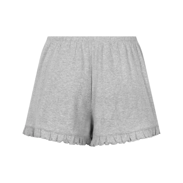Short Pointelle - Gris