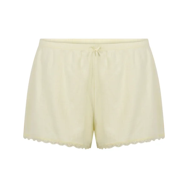 Short Pointelle - Jaune