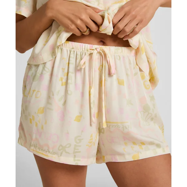 Short Satin - Blanc