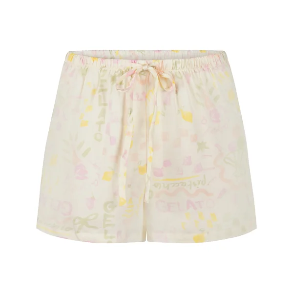 Short Satin - Blanc