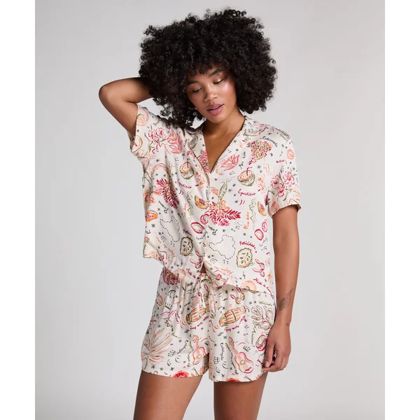 Short Satin - Blanc