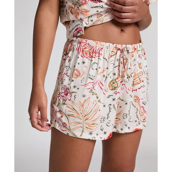 Short Satin - Blanc