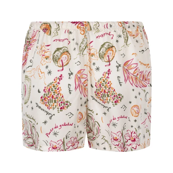 Short Satin - Blanc