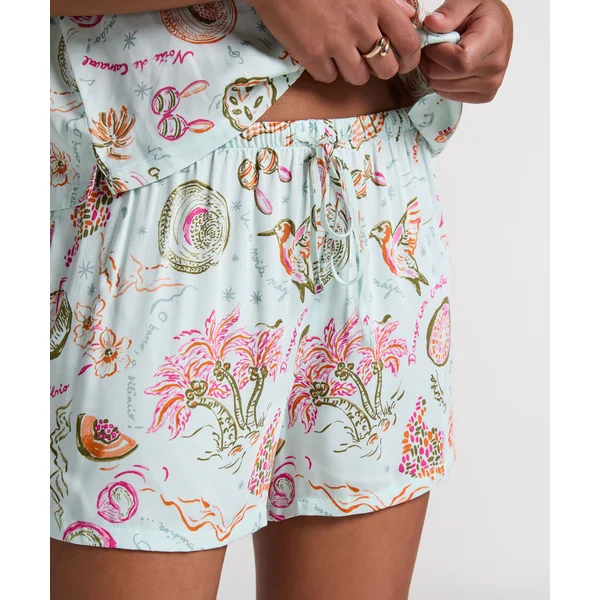 Short Satin - Vert