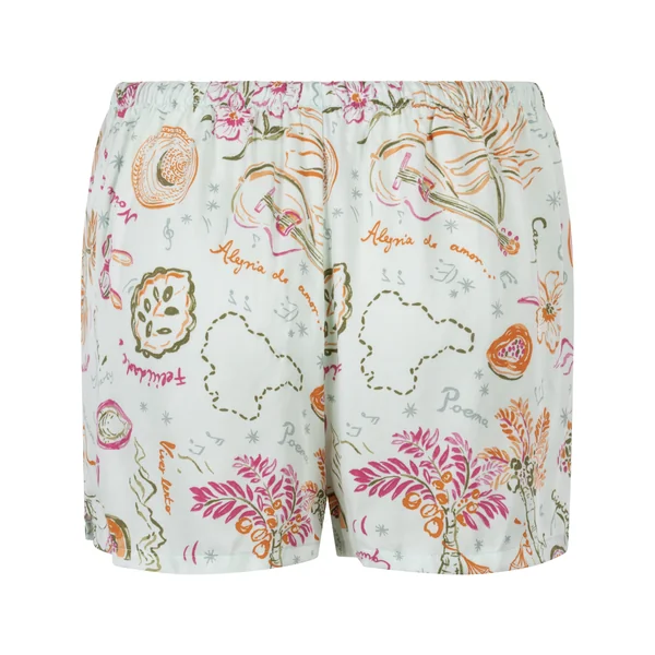 Short Satin - Vert