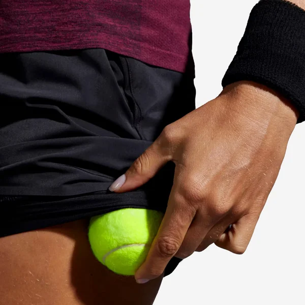Short tennis light 2 en 1 femme - Light 900 noir