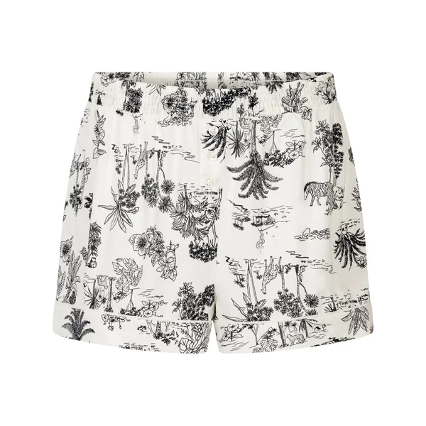 Short tissé - Blanc