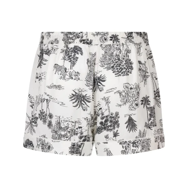 Short tissé - Blanc